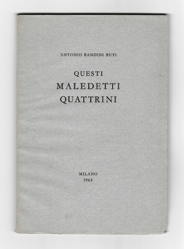 QUESTI MALEDETTI QUATTRINI