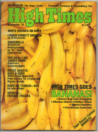 HIGH TIMES THE MAGAZINE OF HIGH SOCIETY - SEPTEMBER '78 …