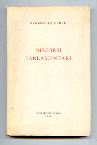 DISCORSI PARLAMENTARI