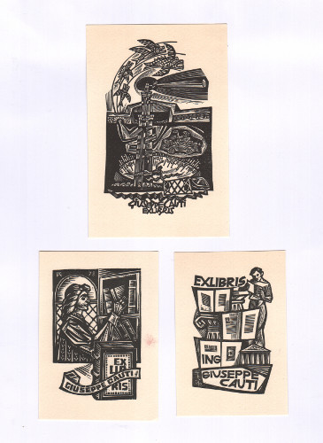 EX LIBRIS GIUSEPPE CAUTI