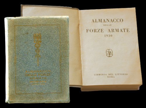 ALMANACCO DELLE FORZE ARMATE 1930