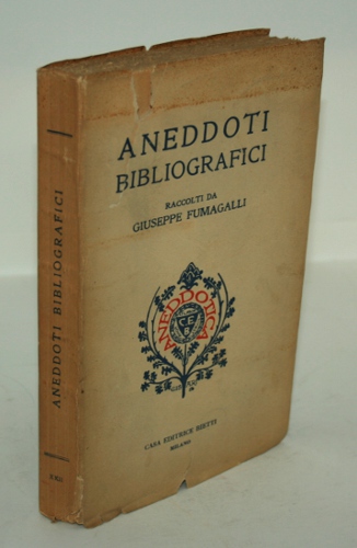 ANEDDOTI BIBLIOGRAFICI