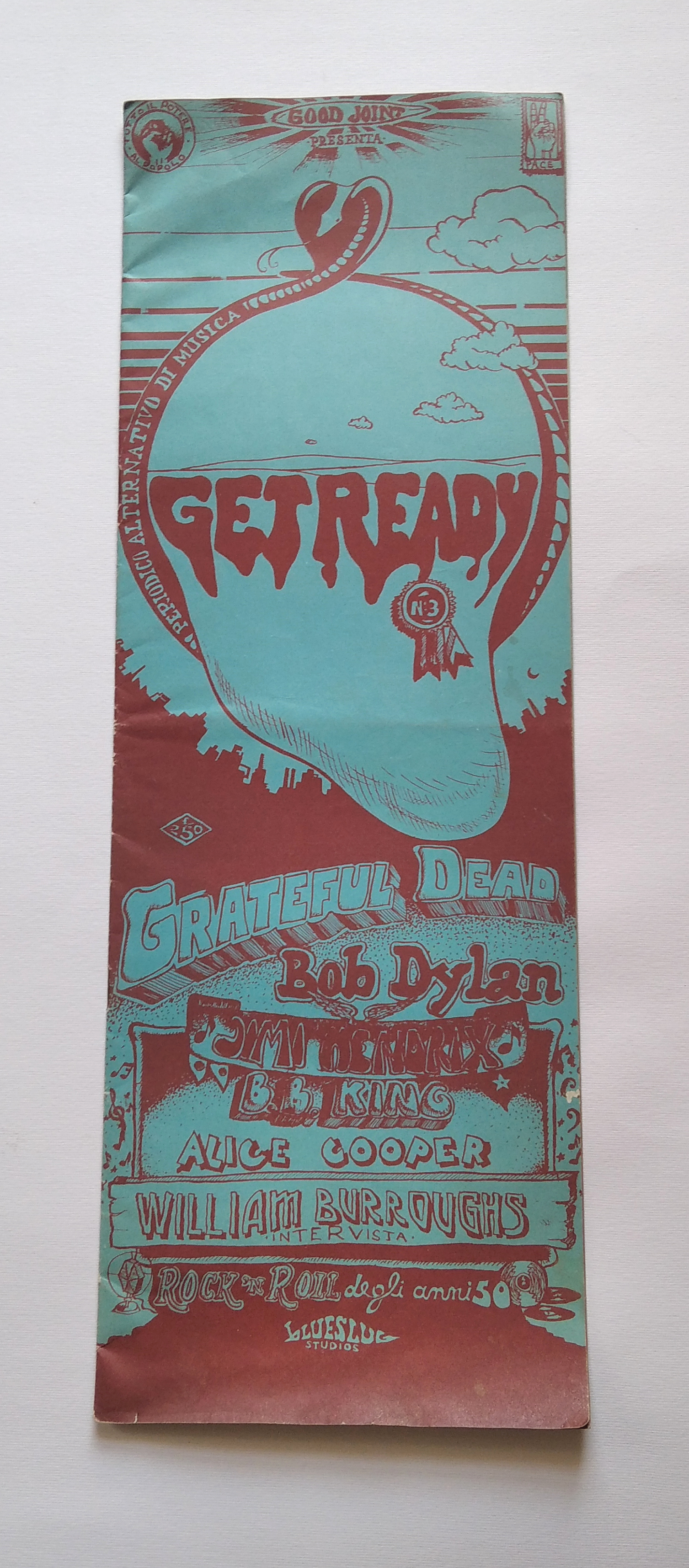 GET READY N° 3 PERIODICO ALTERNATIVO DI MUSICA