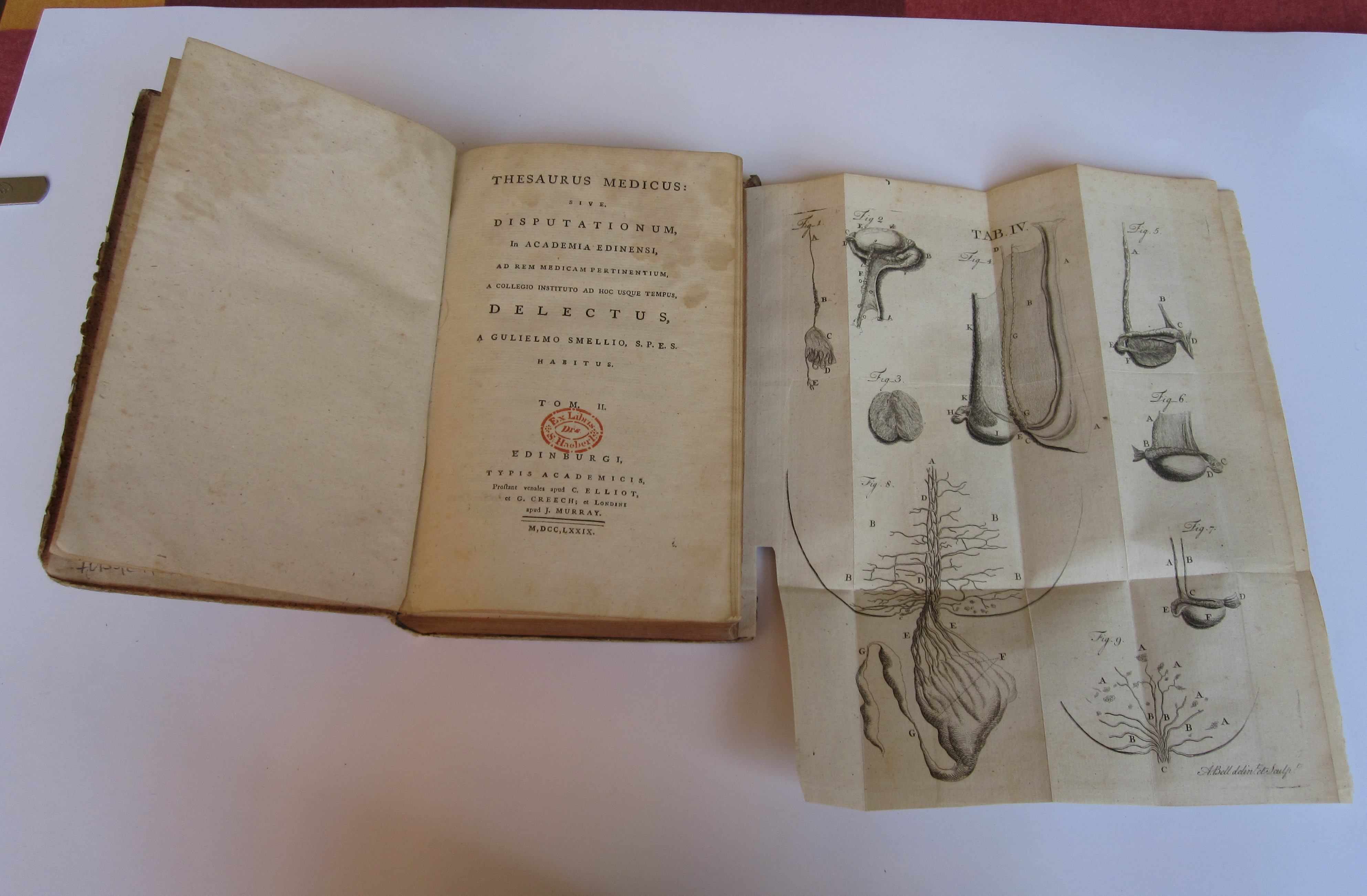THESAURUS MEDICUS SIVE DISPUTATIONUM, IN ACADEMIA EDINENSI AD REM MEDICAM …