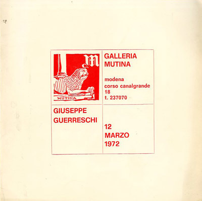 Guerreschi Giuseppe 12 marzo 1972.