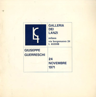Giuseppe Guerreschi 24 novembre 1971.