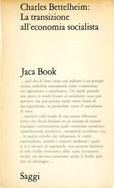 La transizione all'economia socialista.