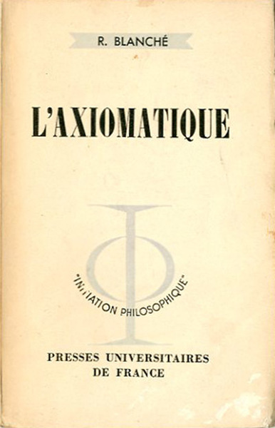 L'axiomatique.