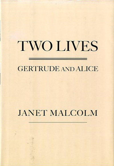 Two lives. Gertrude and Alice.