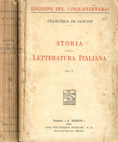 Storia della letteratura italiana.