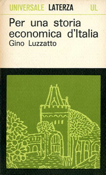 Per una storia economica d'Italia.