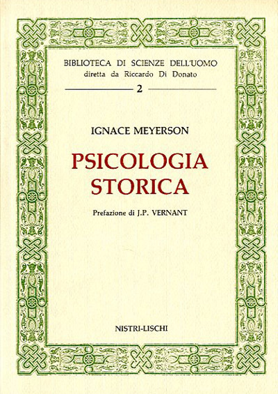 Psicologia storica.