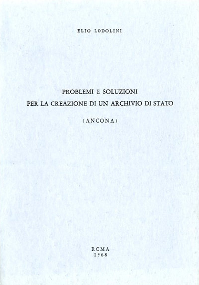 Problemi e soluzioni per la creazione di un archivio di …