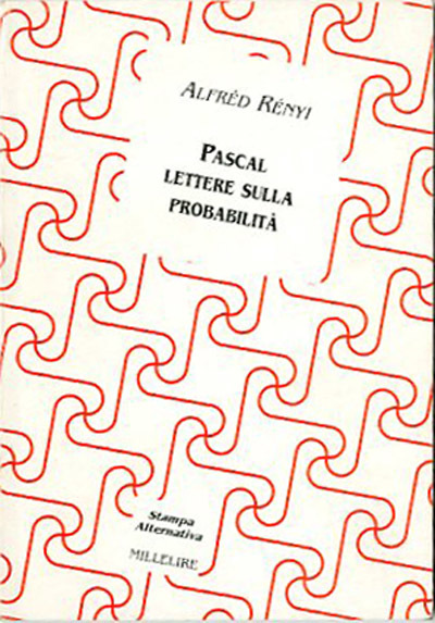 Pascal lettere sulla probabilità.