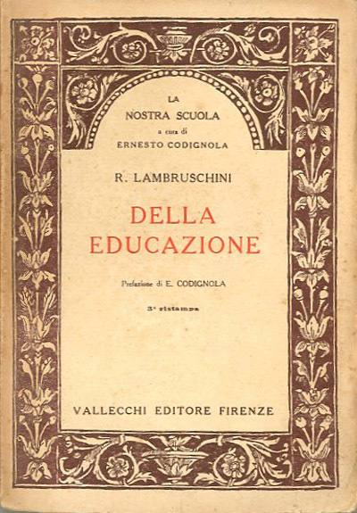 Della educazione.