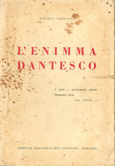 L'enimma dantesco.