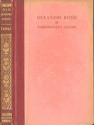 Oleandri rossi. Dramma di un atto.