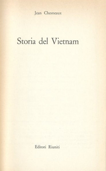 Storia del Vietnam.