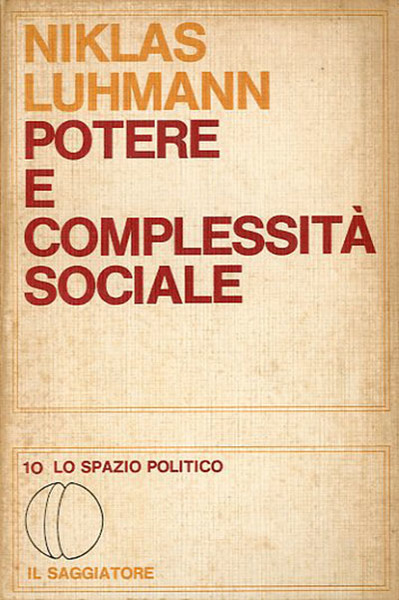 Potere e complessità sociale.