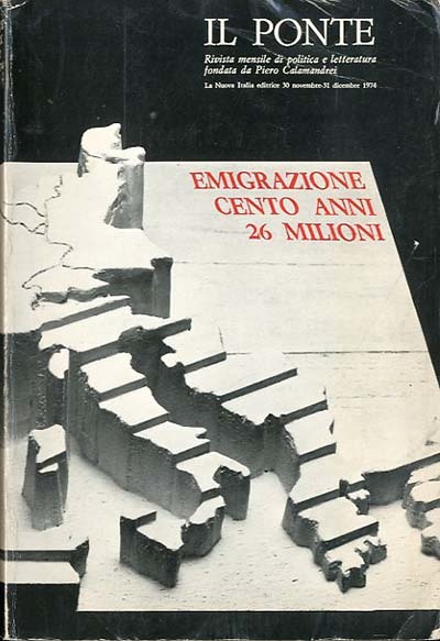 Emigrazione cento anni 26 milioni.