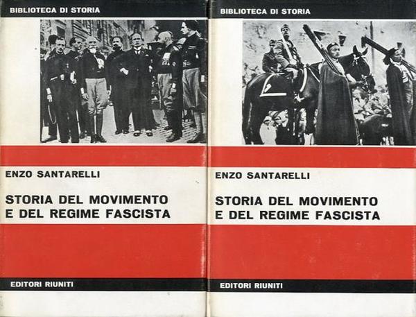 Storia del movimento e del regime fascista.