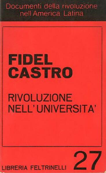 Rivoluzione nell'università.