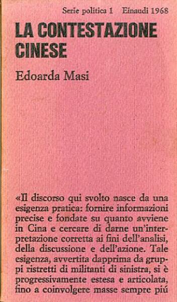 La contestazione cinese. Note per una strategia socialista.