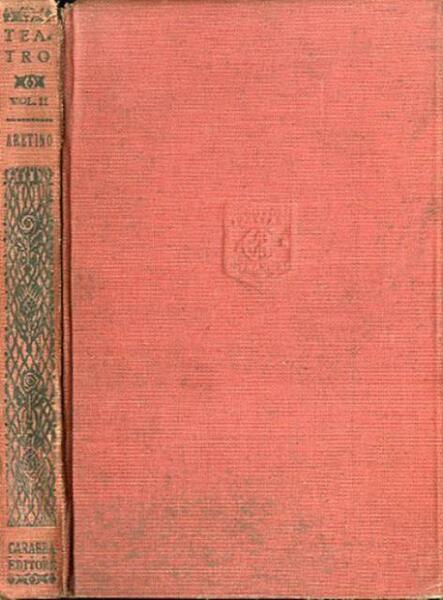 Teatro. Volume secondo.