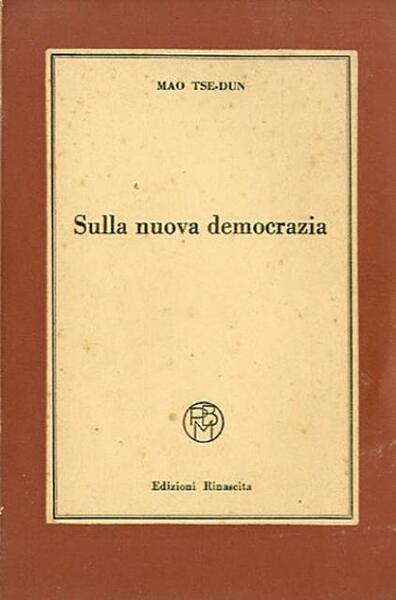 Sulla nuova democrazia.