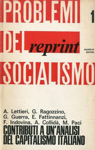 Contributo a un'analisi del capitalismo italiano.
