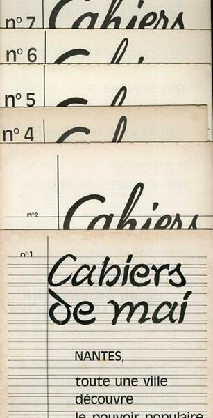 Cahiers de mai (fasc. 1, 2, 4, 5, 6 del …