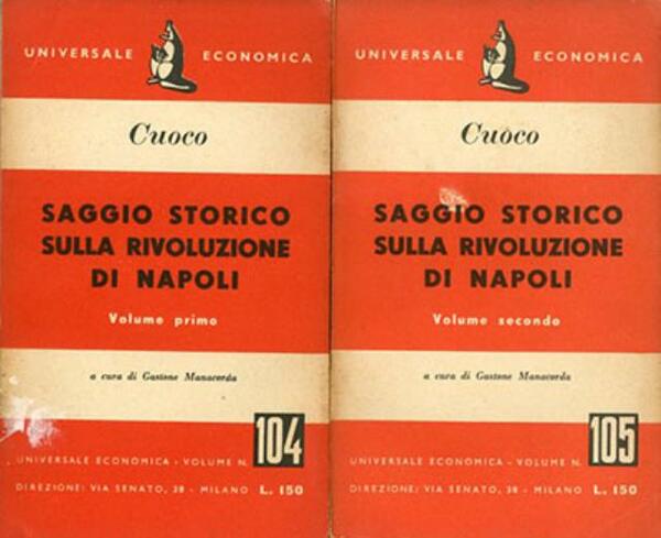 Saggio storico sulla Rivoluzione di Napoli.