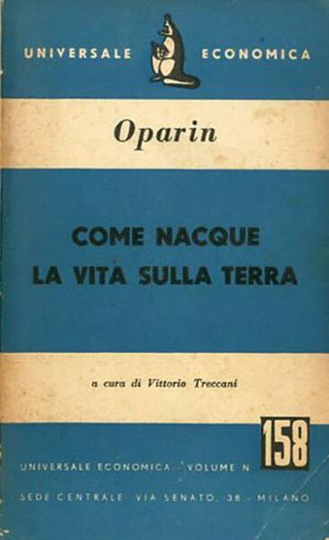 Come nacque la vita sulla terra.