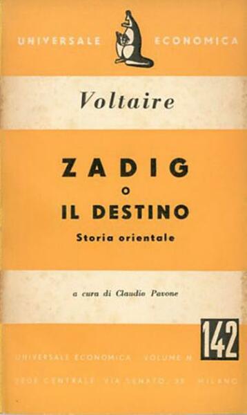 Zadig o il Destino. Storia orientale.