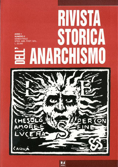 Rivista storica dell'anarchismo. A. 1, N. 2, LUG.-DIC. 1994.