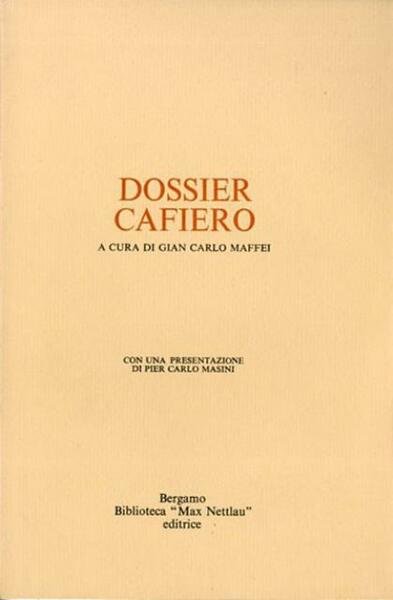 Dossier Cafiero.