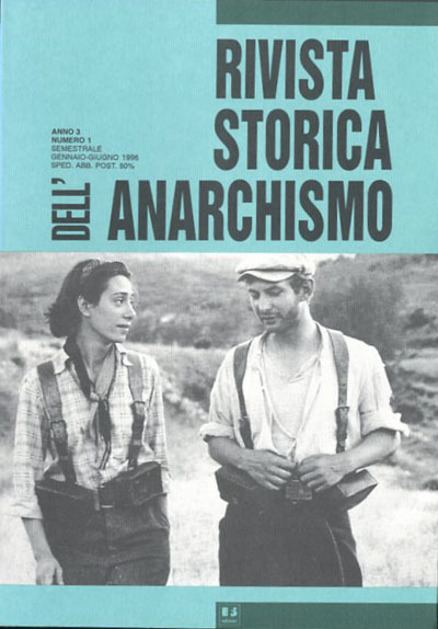 Rivista storica dell'anarchismo. A. 3, N. 1, GEN.-GIU. 1996.