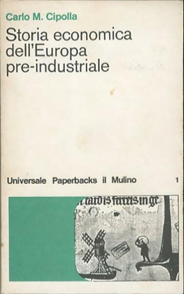 Storia economica dell'Europa pre-industriale.
