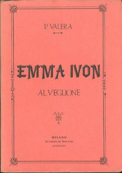 Emma Ivon al veglione.