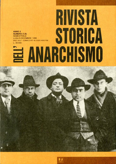 Rivista storica dell'anarchismo. A. 3, N. 2, LUG.-DIC. 1996.