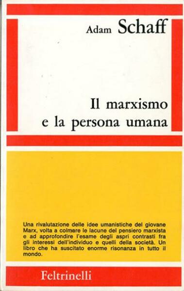 Il marxismo e la persona umana.