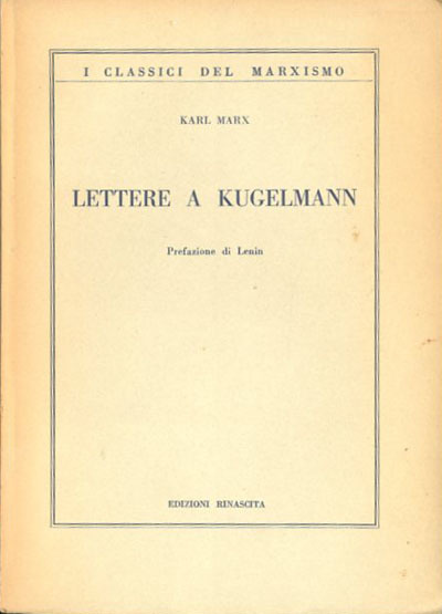 Lettere a Kugelmann.