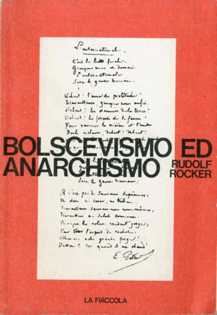 Bolscevismo ed anarchismo.