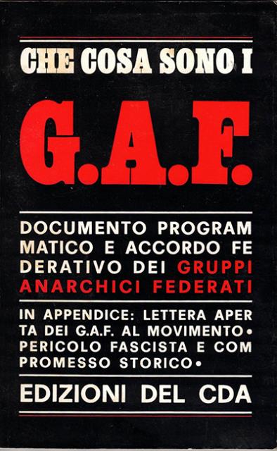 Che cosa sono i G.A.F. Documento programmatico e accordo federativo …