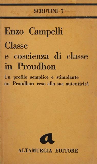 Classe e coscienza di classe in Proudhon. Un profilo semplice …