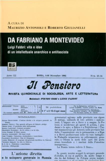 Da Fabriano a Montevideo. Luigi Fabbri, vita e idee di …