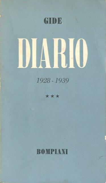 Diario 1928-1939.