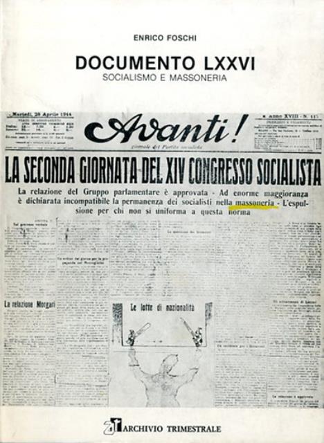 Documento 76. Socialismo e massoneria.