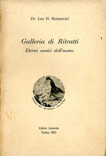 Galleria di ritratti. Eterni amici dell'uomo.