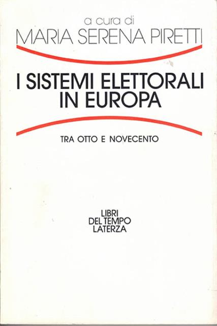 I sistemi elettorali in Europa tra Otto e Novecento.